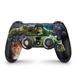 Skin PS4 Controle - Hulk Controle