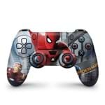 Skin PS4 Controle - Spiderman - Homem Aranha Homecoming Controle