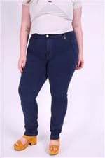 Skinny Jeans Elastano Plus Size Jeans Blue 54