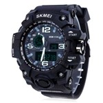 SKMEI 1155 Men LED Digital Quartz Watch - PRETO