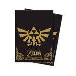 Sleeve Standard Oficial Ultra Pro - Legend Of Zelda: Black & Gold (65 Unidades)