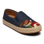 Slip On Florence Jeans Escuro 100.1204