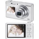 Smart Câmera Digital Samsung DV180F 16.2MP Zoom Óptico 5x com Wi-Fi - Branca