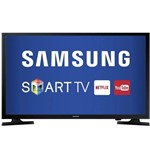Smart Tv Led 40" Samsung Full Hd Un40j5200 2 Hdmi e 1 Usb 120 Hz
