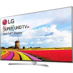 Smart TV LED 49" LG 49sj8000 Ultra HD 4k com Conversor Digital 4 HDMI 3 USB Wi-Fi 240Hz Preta