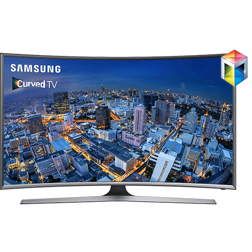 Smart TV LED 55" Samsung UN55J6500AGXZD Full HD Curva 4 HDMI 3 USB 240Hz Wi-Fi
