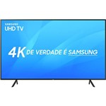 Smart TV LED 75" Samsung Nu7100 Ultra HD 4k com Conversor Digital 3 HDMI 2 USB Wi-Fi Solução Inteligente de Cabos HDR Premium - Preta
