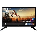 Smart TV LED 28" Philco Ph28n91dsgw HD com Conversor Digital 2 HDMI 1 USB Wi-Fi