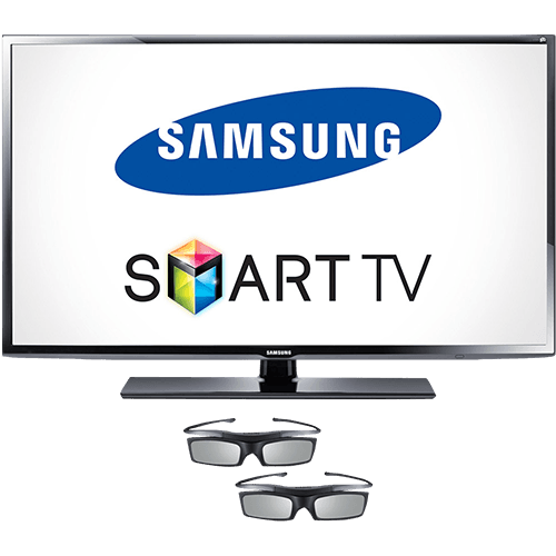 Smart TV LED 3D 46" Samsung UN46H6203 Full HD 2 HDMI 2 USB 240Hz Função Futebol + 2 Óculos 3D