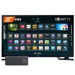 Smart TV LED 32'' Samsung UN32J4300AGXZD com Teclado K400 Logitech