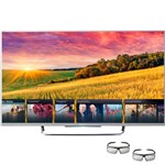 Smart TV Sony 3D LED 42" 42W805B Full HD 4 HDMI 2 USB 240Hz + 2 Óculos