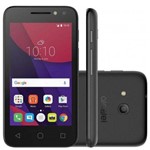 Smartphone Alcatel Pixi 4 Lite 4034e Quad Core Android 6.0 Tela 4` 8mp 8gb Dual Chip + 2 Capas