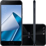 Smartphone Asus Zenfone 4 Dual Chip Android 7 Tela 5.5" Qualcomm Snapdragon 128GB 4G Câmera 12 + 8MP (Dual Traseira) - Preto