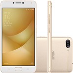 Smartphone Asus Zenfone 4 Max Dual Chip Android 7 Tela 5.5" Snapdragon 16GB 4G Wi-Fi Câmera Dual Traseira 13MP + 5MP Frontal 8MP - Dourado