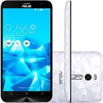 Smartphone ASUS Zenfone Deluxe Dual Chip Desbloqueado Android 5.0 Tela 5.5" 128GB 4G 13MP - Branco