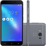 Smartphone Asus Zenfone 3 Max Snapdragon 5,2" 32gb 4g Wi-fi 13mp - Cinza