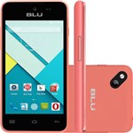 Smartphone Blu Advance L A-010l Android V4.4 Kitkat Tela 4" 4GB 3G Câmera de 3.2MP Dual SIM - Rosa
