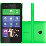 Smartphone Dual Chip Nokia X Desbloqueado Verde Nokia Platform 1.1 Conexão 3G Memória Interna 4GB