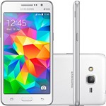 Smartphone Galaxy Gran Prime Duos Chip Desbloqueado Oi Android 4.4 Tela 5" 8GB 3G Wi-Fi Câmera 8MP - Branco