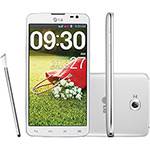 Smartphone LG G Pro Lite Dual Chip Desbloqueado Android 4.1 Tela 5.5" 8GB 3G Wi-Fi Câmera 8MP - Branco