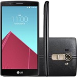 Smartphone LG G4 Dual Chip Desbloqueado Android 5.1 Lollipop Tela 5,5'' 32GB Wi-Fi Câmera de 16MP - Couro Preto