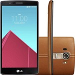 Smartphone Lg G4 H818p Hexa Core 1,8ghz Tela de 5,5 32gb Wi-Fi Cam 16mp 4g Couro Marron