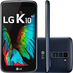 Smartphone LG K10 Dual Chip Desbloqueado Oi Android 6 Tela 5.3" 16GB 4G Câmera 13MP - Índigo