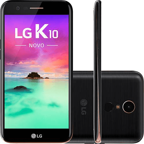 Smartphone LG K10 Novo Dual Chip Android 7.0 Tela 5,3" 32GB 4G 13MP - Preto