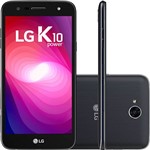 Smartphone LG K10 Power Dual Chip Android 7.0 Tela 5,5" Octacore 32GB 4G Wi-Fi Câmera 13MP - Índigo