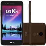 Smartphone LG K4 Novo X230 8GB LTE Dual Sim Tela de 5.0'' -Marrom