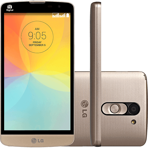 Smartphone LG L Prime D337 Dual Chip Desbloqueado Android 4.4 Tela 5" 8GB 3G 8MP Dourado