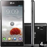 Smartphone LG L9 Desbloqueado Tim Preto - Android 4.0 - Tela 4.7" Câmera 5.0MP 3G Wi-Fi
