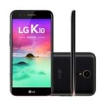 Smartphone LG M250DS K10 Novo Preto 32GB
