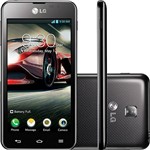 Smartphone LG OpTimus F5 Desbloqueado Android 4.1 Tela 4.3" 8GB 3G Wi-Fi Câmera 5MP - Preto