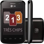 Smartphone LG OpTimus L1 II Tri Desbloqueado Android 4.1 4GB 3G Wi-Fi Câmera 2MP - Preto