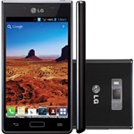 Smartphone LG Optimus L7 P705 Desbloqueado Oi Preto - GSM Android ICS 4.0 Processador 1GHz Tela 4.3" Câmera 5MP 3G Wi-Fi Memória Interna 4GB