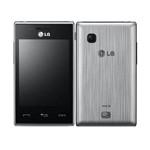 Smartphone Lg Optimus T585 Dual Sim 50mb Tela de 3.2 2mp - Prata