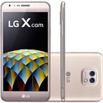 Smartphone LG X Cam Dual Chip Android 6.0 Marshmallow Tela 5.2" 16GB 4G Câmera 13MP - Dourado