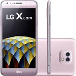 Smartphone LG X Cam Dual Chip Android 6.0 Marshmallow Tela 5.2" 16GB 4G Câmera 13MP - Rose Gold