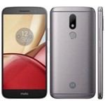 Smartphone Motorola M XT1663 Dual 32GB LTE Tela 5.5" Câm 16MP/8MP - Platinum