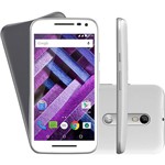 Smartphone Motorola Moto G (3ª Geração) Edição Turbo Dual Chip Android Tela 5" 16GB 4G 13MP - Branco