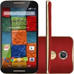 Smartphone Motorola Moto X 2ª Geração Rouge Desbloqueado Android 5.0 Tela 5.2" 32GB 4G Câmera 13MP - Rouge