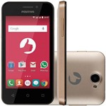 Smartphone Positivo One S420 3g Dual Sim 8gb Tela 4.0 Android 5.1- Dourado