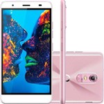 Smartphone Quantum Muv Pro Cherry Blossom Rosa 5,5" 32gb Dual Chip 16mp Radio-fm Octa-core