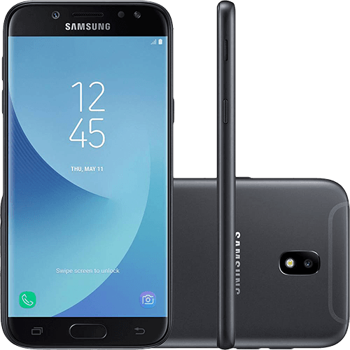 Smartphone Samsung Galaxy J5 Pro Dual Chip Android 7.0 Tela 5,2" Octa-Core 1.6 GHz 32GB 4G Câmera 13MP - Preto