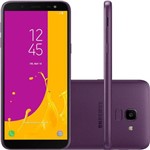 Smartphone Samsung Galaxy J6 32GB Dual Chip Android 8.0 Tela 5.6" 4G Câmera 13MP Violeta - Desbloqueado Claro