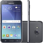 Smartphone Samsung Galaxy J7 Duos Dual Chip Tela 5.5" 16GB 4G Câmera 13MP Preto + Chip Tim
