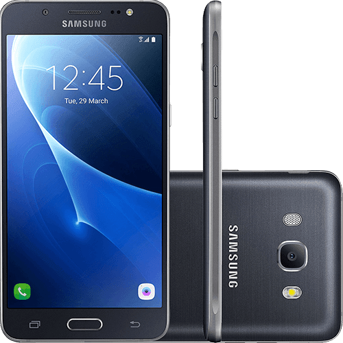 Smartphone Samsung Galaxy J7 Metal 2016 Dual Chip Desbloqueado Oi Android 6.0 Tela 5.5" 16GB 4G Câmera 13MP - Preto