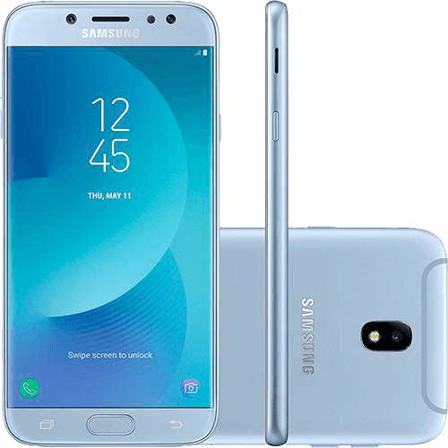 Smartphone Samsung Galaxy J7 Pro Android 7.0 Tela 5.5" Octa-Core 64GB 4G Wi-Fi Câmera 13MP - Azul