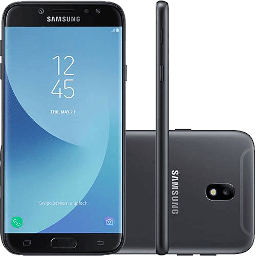 Smartphone Samsung Galaxy J7 Pro Android 7.0 Tela 5.5" Octa-Core 64GB 4G Wi-Fi Câmera 13MP - Preto